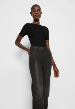Rag & Bone ALEX HIGH-RISE - Straight Leg Jeans - Worn Black 5 Rag & Bone ALEX HIGH-RISE - Straight Leg Jeans - Worn Black -rag & bone Shop 0168295ffe694eba965aff14956f8975
