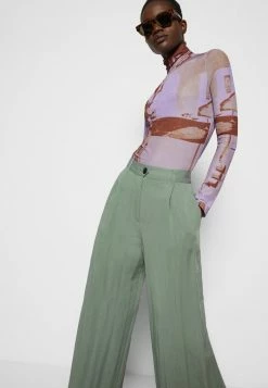 Rag & Bone IVY CULOTTE BLACK LABEL - Trousers - Leafgreen -rag & bone Shop 01b954c155c14d4c8f75a4e0b4ea7244