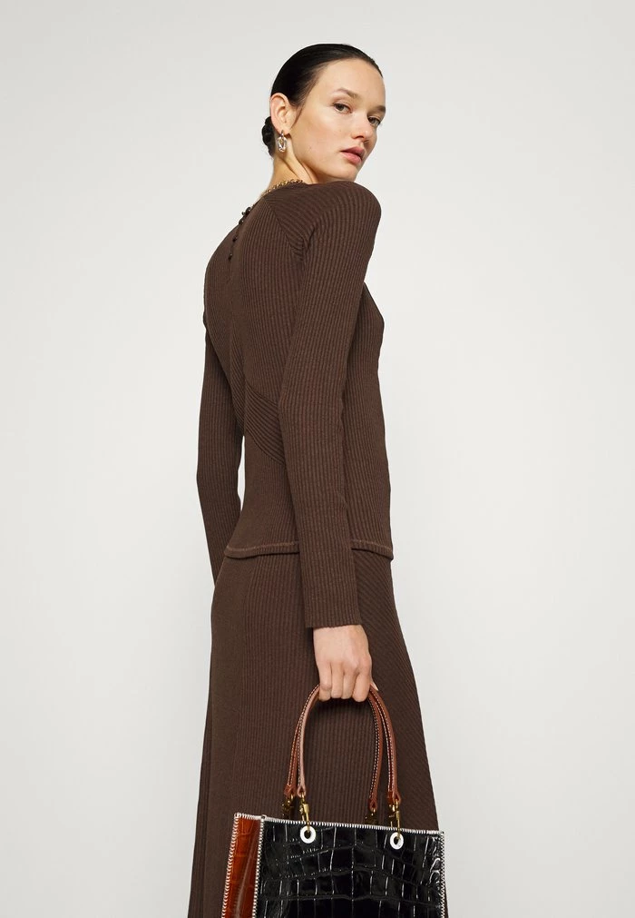 ECHO LONGSLEEVE - Jumper - dark brown Rag & Bone ECHO LONGSLEEVE - Jumper - Dark Brown -rag & bone Shop 05eed45daa634508b14ea5b184d12a70