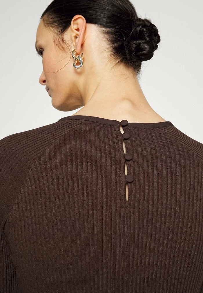 ECHO LONGSLEEVE - Jumper - dark brown Rag & Bone ECHO LONGSLEEVE - Jumper - Dark Brown -rag & bone Shop 065e835fa6a94df28ace39e3ea326ffe