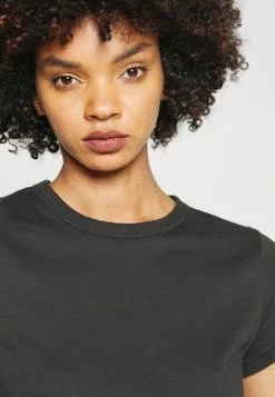 Rag & Bone THE SLUB TEE - Basic T-shirt - Black -rag & bone Shop 09f16f87bccd443d866248a92fcab176