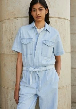Rag & Bone SURPLUS - Jumpsuit - Light Blue Denim -rag & bone Shop 09fec5e3b22c4c258bde68562d3c2eaa