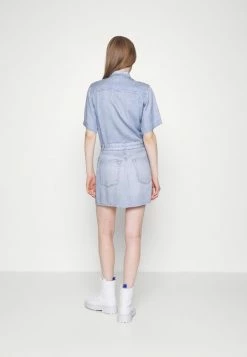 Rag & Bone LIQUID MIRAMAR DRESS - Day Dress - Blue Denim -rag & bone Shop 0b116d780f7b4c4d9ef0dda01866783b