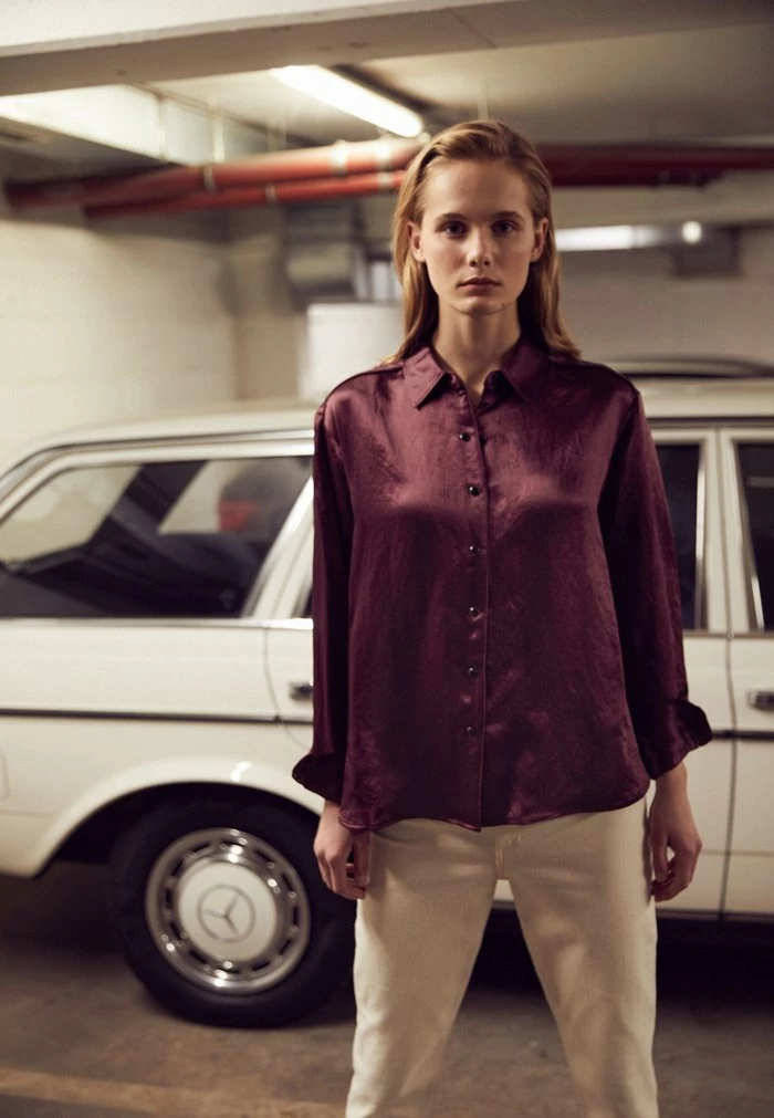 ELIAS SHIRT - Button-down blouse - burgundy Rag & Bone ELIAS SHIRT - Button-down Blouse - Burgundy -rag & bone Shop 0e282bbfb82d474d8d440a701e9fc304