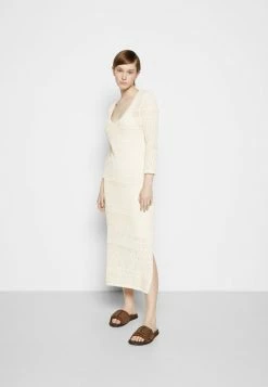 Rag & Bone RENEE LONG DRESS BLACK LABEL - Jumper Dress - Ivory -rag & bone Shop 107dc7c1702244ba81ef1bba4fa21e89