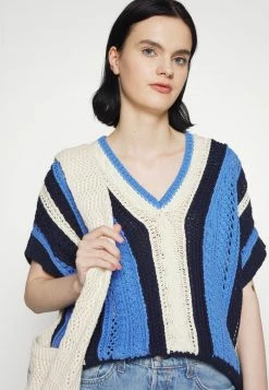 Rag & Bone JOLIE SLEEVELESS - Print T-shirt - Blue 5 Rag & Bone JOLIE SLEEVELESS - Print T-shirt - Blue -rag & bone Shop 142ac9a350544bde97b7733d3f2f709b