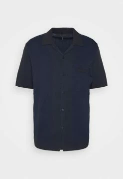 Rag & Bone HERRINGBONE SNAP FRONT AVERY - Shirt - Black/navy 7 Rag & Bone HERRINGBONE SNAP FRONT AVERY - Shirt - Black/navy -rag & bone Shop 16a4159f51344909b5b7a1c3d659c787