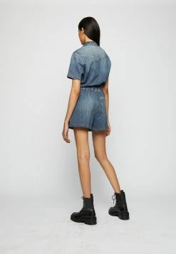 Rag & Bone MIRAMAR ROMPER - Jumpsuit - Blue Denim -rag & bone Shop 1ba43bab02424a50a4f108d17c2dd323