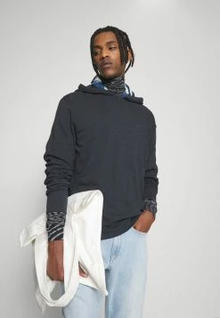 Rag & Bone FLAME HOODIE - Jumper - Dark Blue -rag & bone Shop 1c09561060d54f729bfa32fe91ec871a