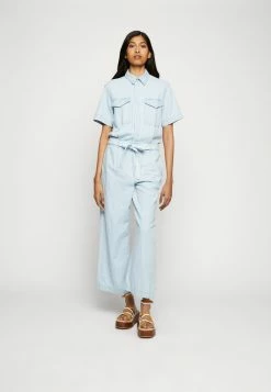 Rag & Bone SURPLUS - Jumpsuit - Light Blue Denim -rag & bone Shop 1e566690c1e54e2fa0ba04c039649db5