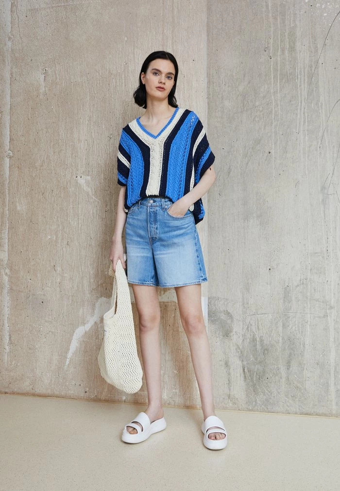 MAYA - Denim shorts - light blue Rag & Bone MAYA - Denim Shorts - Light Blue -rag & bone Shop 21d8eb5e5b3e43659e8146f045e7ee72