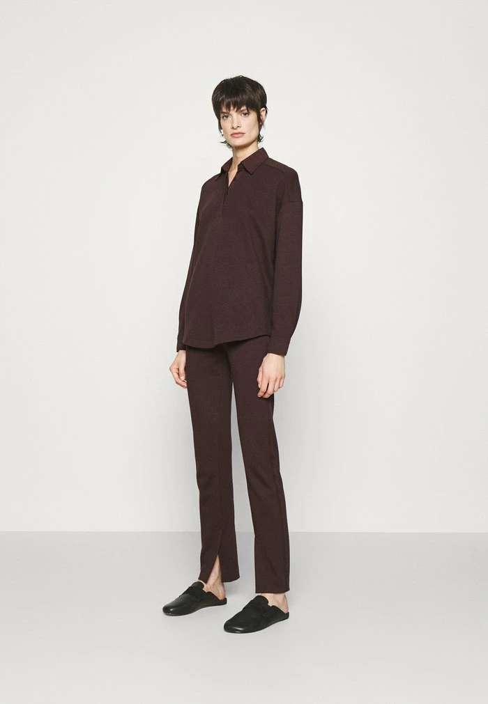 Rag & Bone JOAN SLIM PANT LABEL - Trousers - Bordeaux 2 Rag & Bone JOAN SLIM PANT LABEL - Trousers - Bordeaux - Image 2
