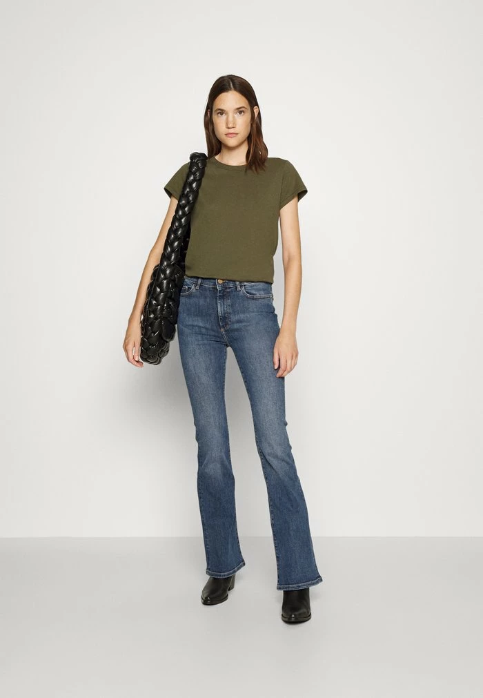 TEE - Basic T-shirt - olive Rag & Bone TEE - Basic T-shirt - Olive -rag & bone Shop 2d4a15060d3c4ae4933d961743c83dd8