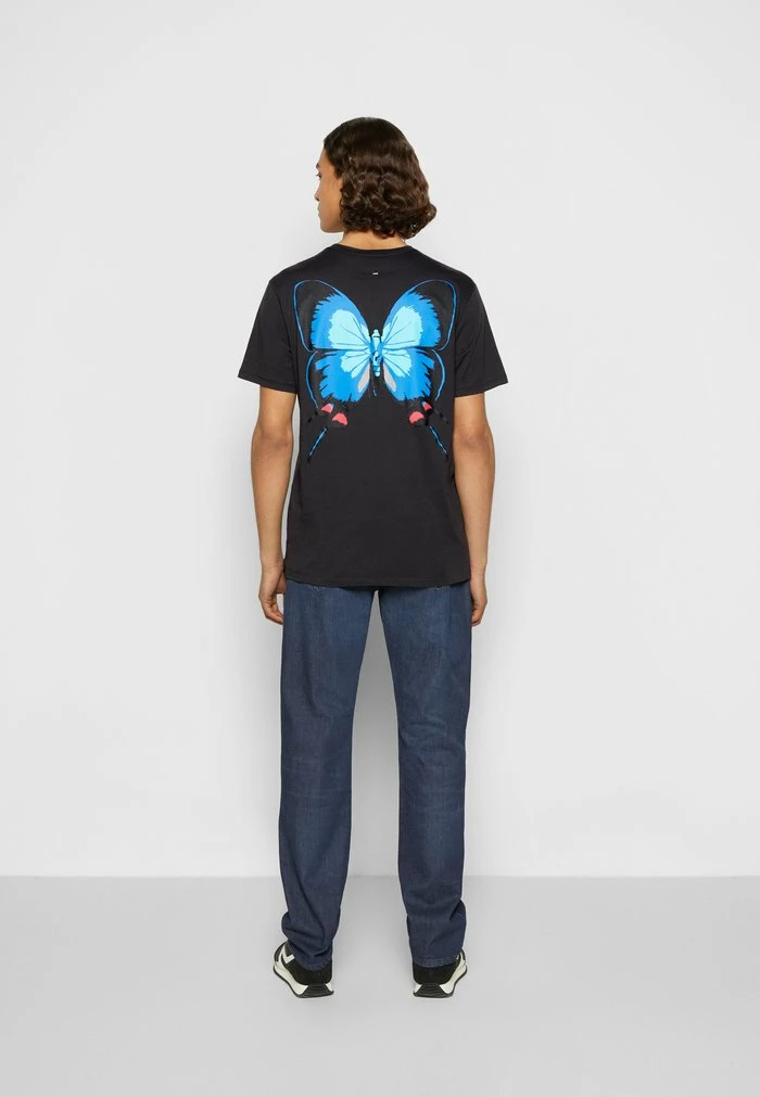 CITY BUTTERFLY - Print T-shirt - black Rag & Bone CITY BUTTERFLY - Print T-shirt - Black -rag & bone Shop 2fa2153868b346f09735e65e5520433d