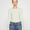 Rag & Bone LUCA SLIM - Basic T-shirt - White