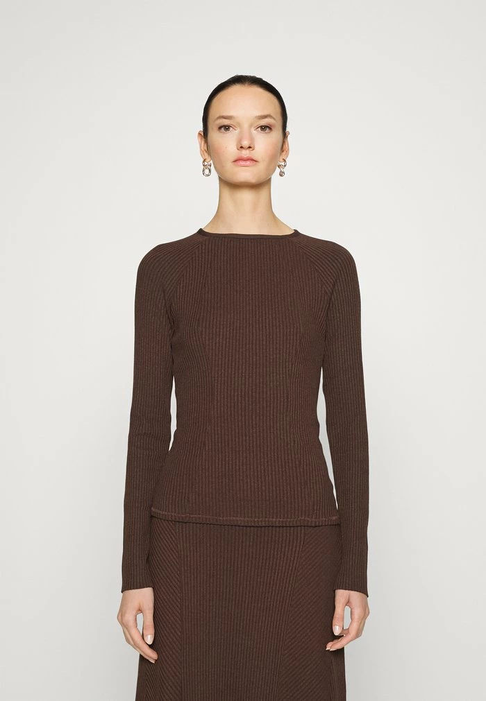 ECHO LONGSLEEVE - Jumper - dark brown Rag & Bone ECHO LONGSLEEVE - Jumper - Dark Brown -rag & bone Shop 2ff28d67f9fe464c940c9a44fbc64693
