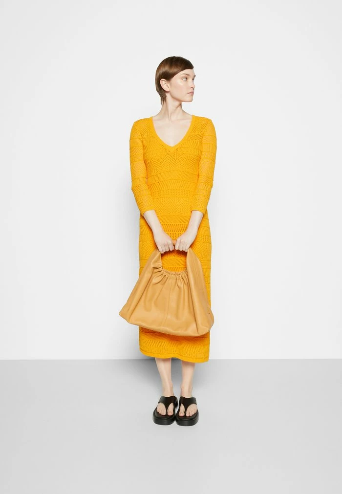 RENEE LONG DRESS BLACK LABEL - Jumper dress - deep yello Rag & Bone RENEE LONG DRESS BLACK LABEL - Jumper Dress - Deep Yello -rag & bone Shop 305c5162ed7f4a3c92b777373447cd6e