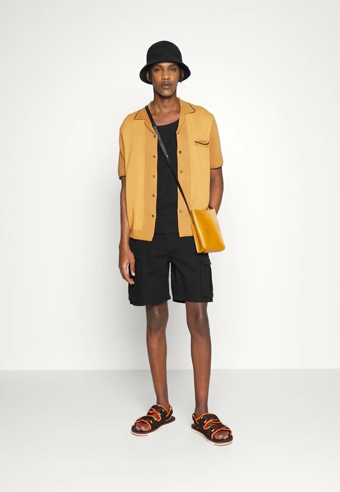 Rag & Bone HERRINGBONE SNAP FRONT AVERY - Shirt - Putty 2 Rag & Bone HERRINGBONE SNAP FRONT AVERY - Shirt - Putty - Image 2