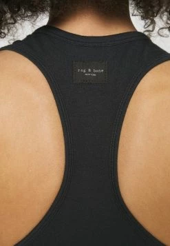 Rag & Bone ARCHETYPE SYDNEY DRESS - Jersey Dress - Black -rag & bone Shop 317cfe768f2a4881af9e9dbc1475ef29