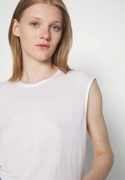 Rag & Bone MICHAL MUSCLE TANK - Print T-shirt - White -rag & bone Shop 353ae584dcfe4f7e87660cf278b3e584