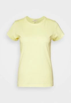 Rag & Bone GARMENT DYE TEE - Basic T-shirt - Bright Yellow -rag & bone Shop 36acc5e540ae43838b0cd59e81402fe2