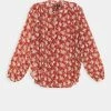 Rag & Bone CARLY FLORAL TIE - Blouse - Pecan