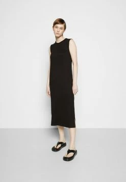 Rag & Bone THE KNIT MUSCLE MIDI DRESS WHITE LABEL - Maxi Dress - Black -rag & bone Shop 3ba303b34bbe45049d6287a039f5c919