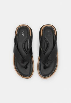 Rag & Bone PARKER THONG - T-bar Sandals - Black -rag & bone Shop 3be171fceac24c3da735837b0ee2bd3c