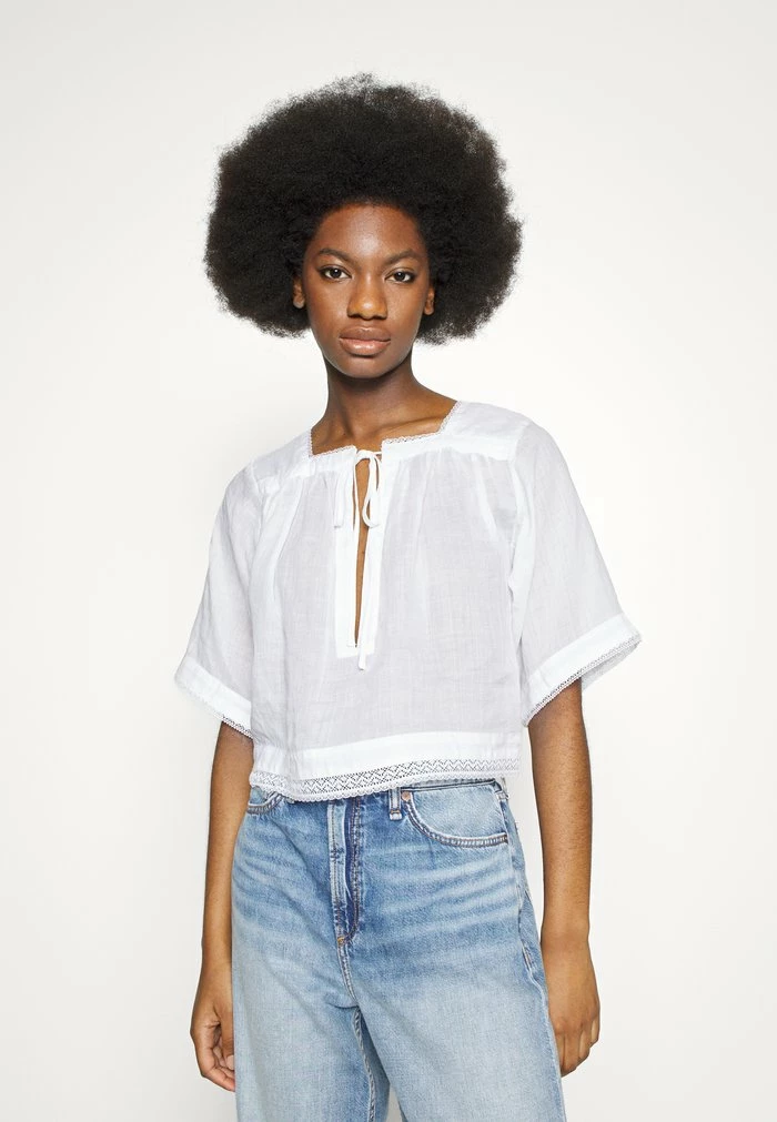 CHARLOTTE - Print T-shirt - white Rag & Bone CHARLOTTE - Print T-shirt - White -rag & bone Shop 3c3bdc00a9914cecb79ae14763e7befa