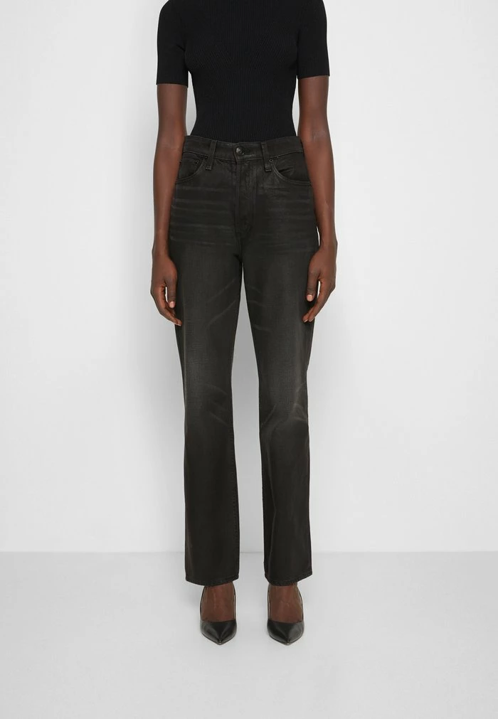 ALEX HIGH-RISE - Straight leg jeans - worn black Rag & Bone ALEX HIGH-RISE - Straight Leg Jeans - Worn Black -rag & bone Shop 3d64c257ef814cb387e90072a6c317e1