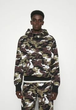 Rag & Bone CITY CAMO HOODIE - Sweatshirt - Armymult