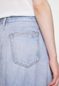 Rag & Bone LIQUID MIRAMAR MIDI SKIRT - A-line Skirt - Blue Denim -rag & bone Shop 40616e9d8bdc479abc9c07ae6eaac3f7