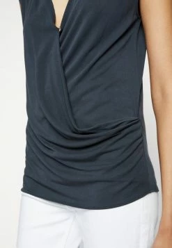 Rag & Bone CHRISTY DRAPE - Print T-shirt - Salute -rag & bone Shop 40e4f67ac76244648ff1e17f1890e100