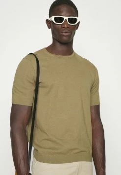 Rag & Bone LOUIS CREW - Basic T-shirt - Olive -rag & bone Shop 41280f3f66184881b19f2b70227ab67f