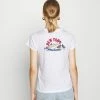 Rag & Bone HOT DOG TEE LABEL - Print T-shirt - White