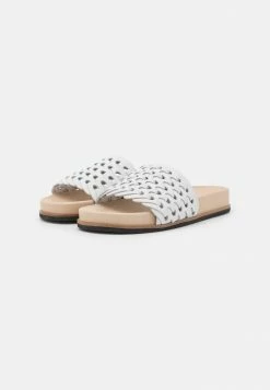 Rag & Bone BAILEY SLIDE - Mules - White -rag & bone Shop 486ce0c352c84cd1acf4ba5ea7c2297d