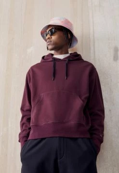 Rag & Bone CITY HOODIE - Sweatshirt - Bordeaux -rag & bone Shop 49434c82dbf74b9e8a16e6d1378f90bb