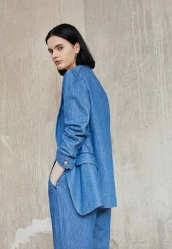 Rag & Bone MARGOT - Blazer - Dark Blue -rag & bone Shop 4a8b4fc0e9904c43839f567af6b68001