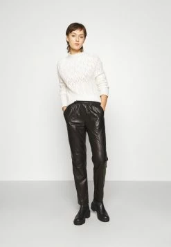 Rag & Bone IDRIS PANT - Leather Trousers - Black -rag & bone Shop 4c238b30610f4322a7a25ce22b09a4d2