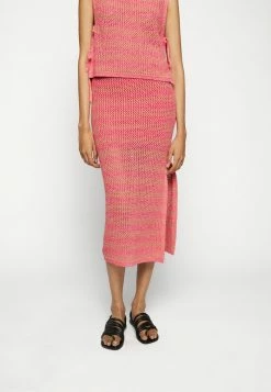 Rag & Bone CARSON SKIRT - Maxi Skirt - Pink Multi -rag & bone Shop 4d69fcea984a44a586b981e448c7aa57