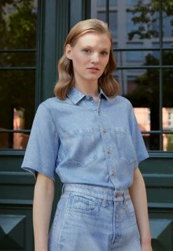 Rag & Bone LIQUID MIRAMAR DRESS - Day Dress - Blue Denim -rag & bone Shop 4db60ae248824b18b346b6772f8f6c8e