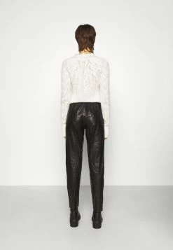 Rag & Bone IDRIS PANT - Leather Trousers - Black -rag & bone Shop 4f00fa23c0af44289d8087707e9f0f3e