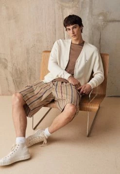 Rag & Bone WINSLOW CROSSGRAIN CARDIGAN - Cardigan - Ivory