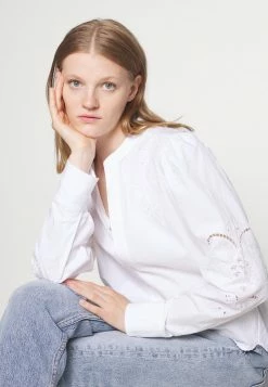 Rag & Bone JADE BLOUSE - Blouse - White -rag & bone Shop 52dc01cbc6fc4a81aa340fc2f9f6766e