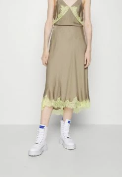 Rag & Bone JACI - A-line Skirt - Olive Green -rag & bone Shop 5419415aa1044eb3a56e9877cc453ff6