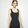 Rag & Bone THE ESSENTIAL SCOOP NECK TANK LABEL - Top - Black