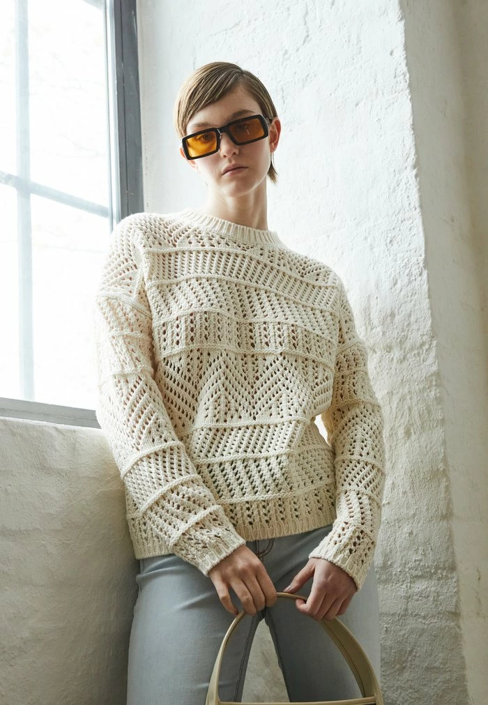 RENEE NOVELTY CREW LABEL - Jumper - ivory Rag & Bone RENEE NOVELTY CREW LABEL - Jumper - Ivory -rag & bone Shop 572d8c3ea66344499f91dd727e3e8dee