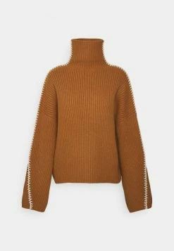 Rag & Bone INGRID TNECK - Jumper - Dark Brown -rag & bone Shop 588025e21ebb430b8432882bce68cae3