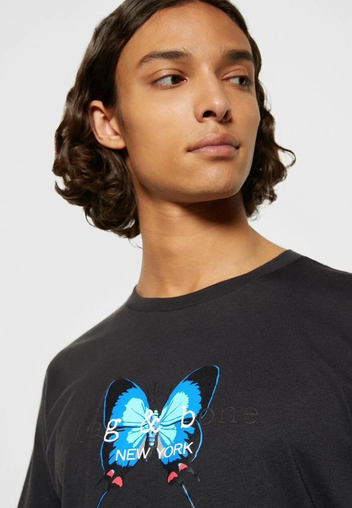 CITY BUTTERFLY - Print T-shirt - black Rag & Bone CITY BUTTERFLY - Print T-shirt - Black -rag & bone Shop 5c7c3284b26549658e1a70a1a0dd5042