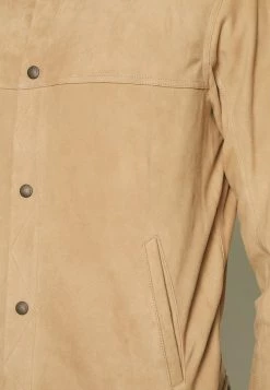 Rag & Bone OWEN JACKET - Leather Jacket - Tan -rag & bone Shop 5f06f8d737cb45109825111d8b81ba51